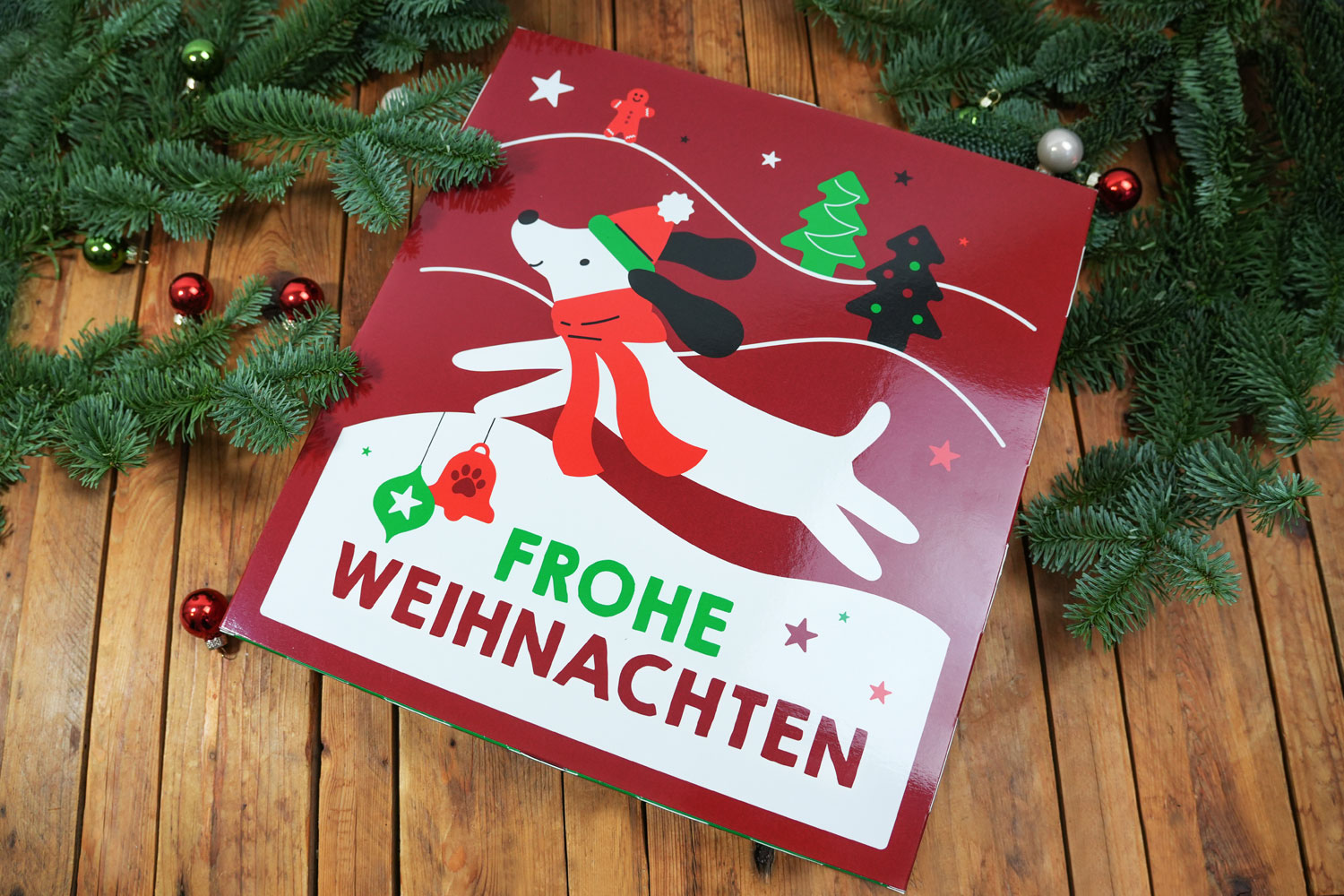 Buchkalender Adventskalender Hund Aniforte 1