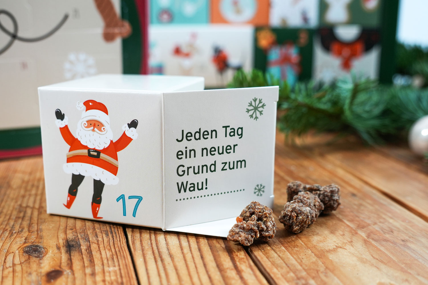 Schachtel Adventskalender Hund Aniforte 1